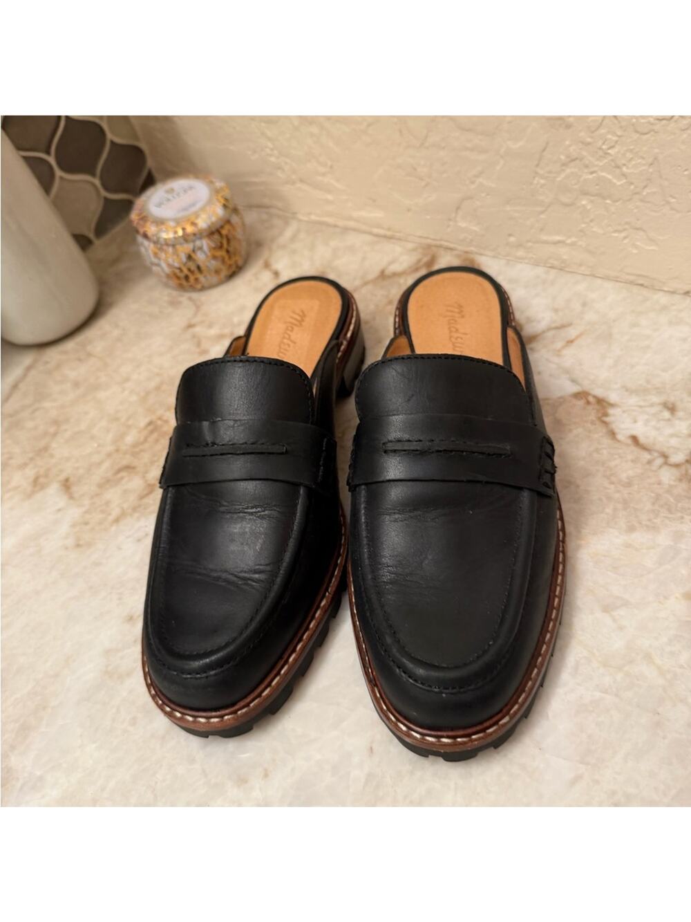 Madewell Corrine slip on loafers sz 6 - Picture 1 of 13